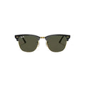 Ray-Ban Clubmaster Black Gold Green Classic Square Sunglasses – RB3016 W0365 (49-21-140)