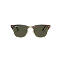 Ray‑Ban Club Master RB3016 W0366 51-21 Tortoise On Gold G-15 Green