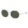 Ray-Ban Silver Classic Irregular Green Sunglasses – RB1972 9149/31 (54-19-145)