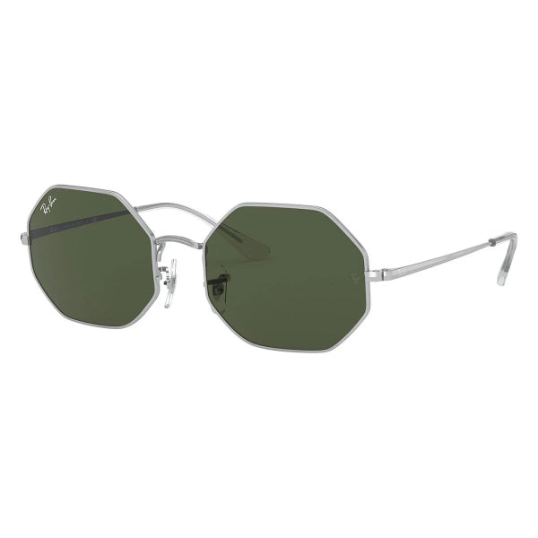 Ray-Ban Silver Classic Irregular Green Sunglasses – RB1972 9149/31 (54-19-145)