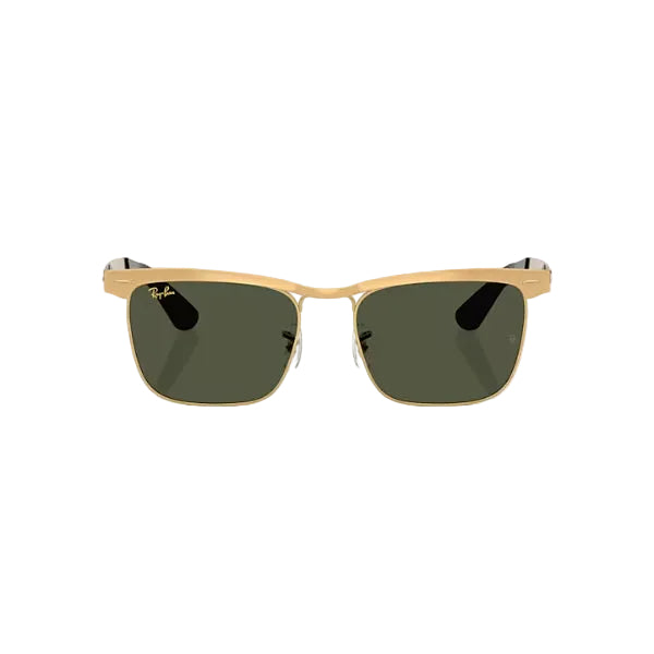 Ray-Ban Gold Green Classic Square Sunglasses – RB3875 9276/31 (56-18-145)