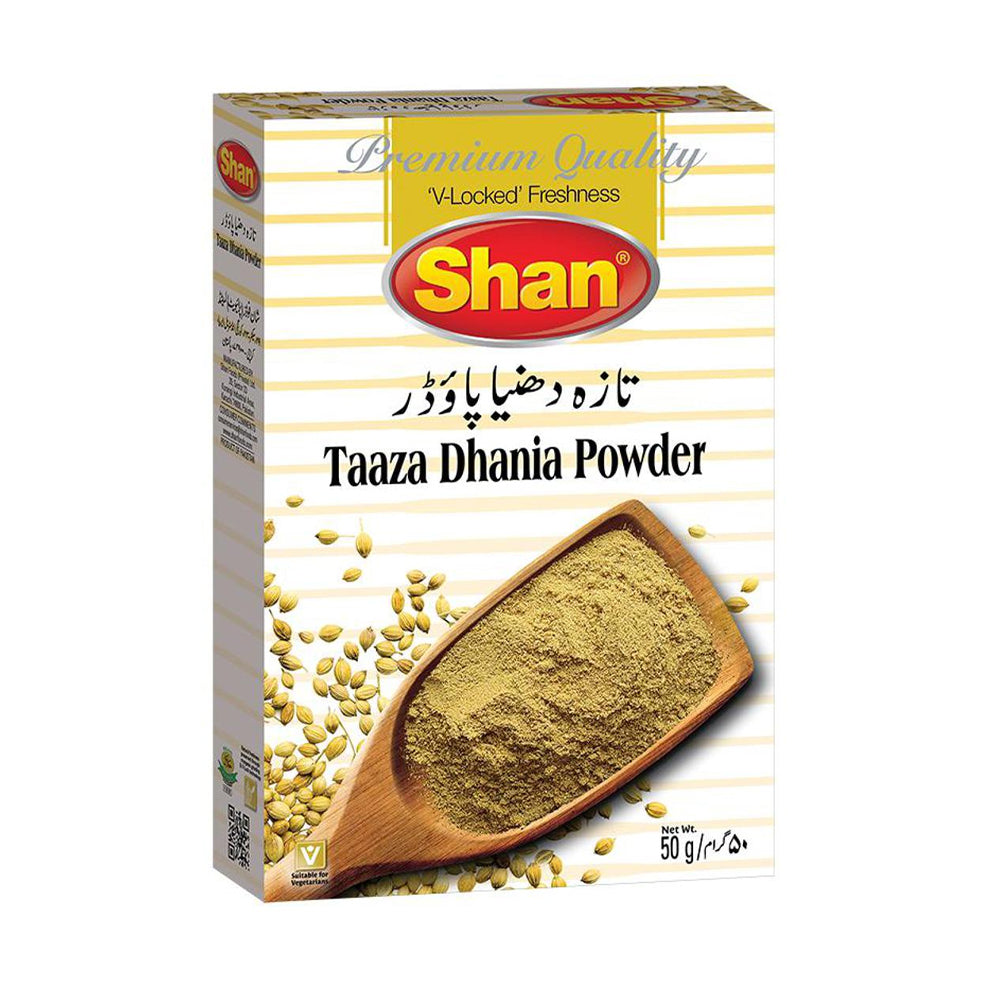Shan Taaza Dhania Powder 50g - Snapcart.pk