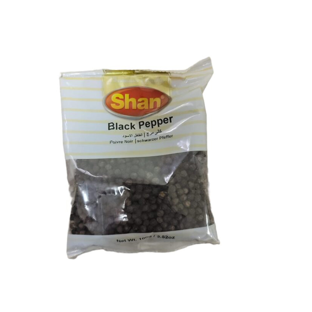 Shan Black Pepper Whole 100g - Snapcart.pk