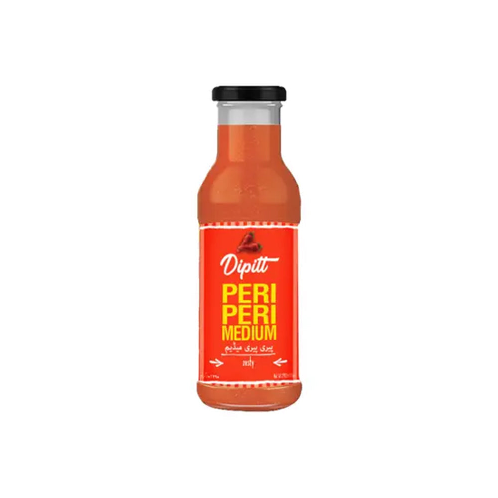 Dipitt Peri Peri Medium Sauce 300g - Snapcart.pk
