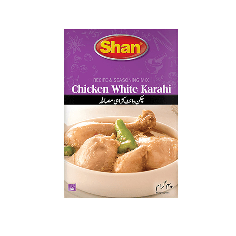 Shan Chicken White Karahi Masala Dp 80g - Snapcart.pk