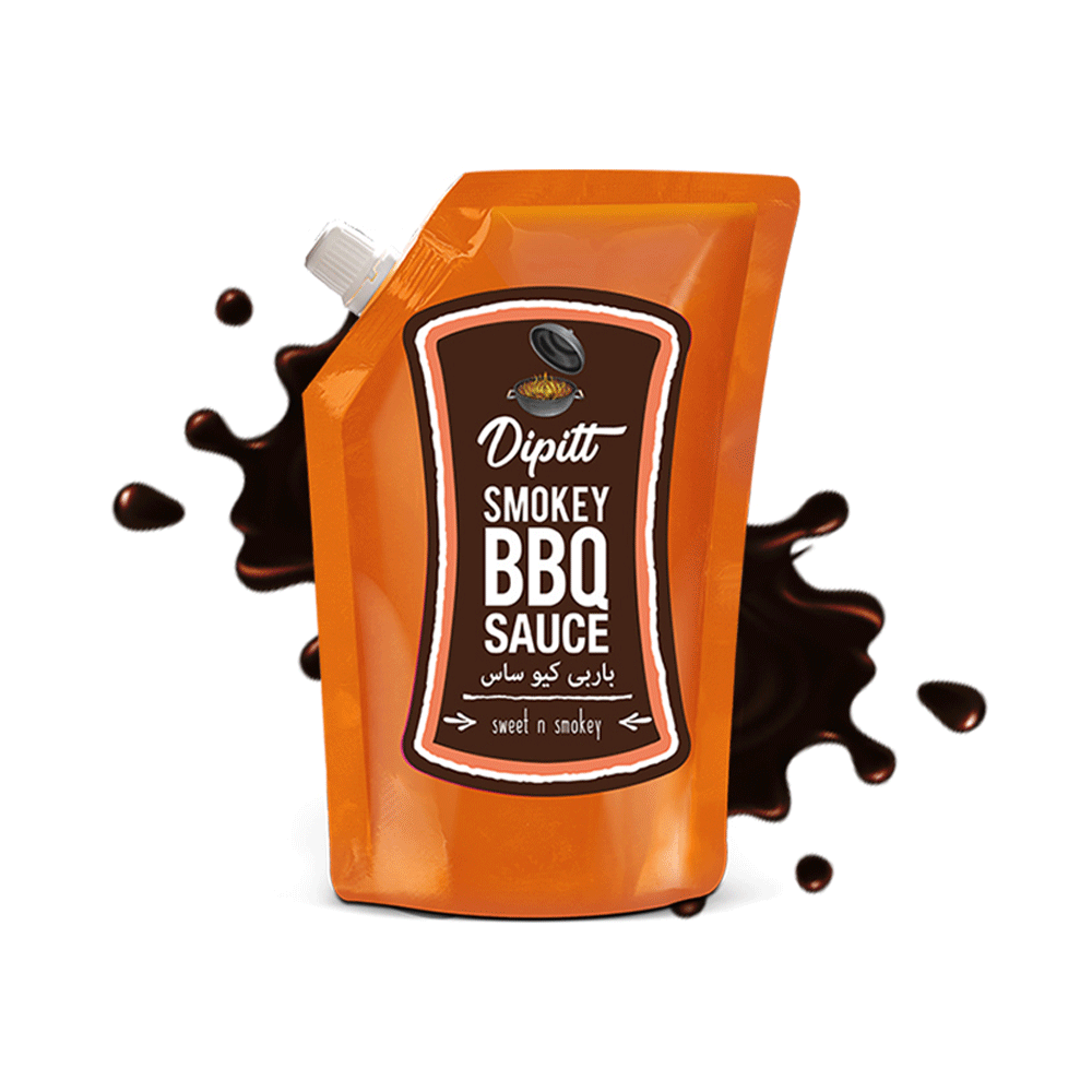 Dipitt Smokey Bbq Sauce Pouch 400g - Snapcart.pk