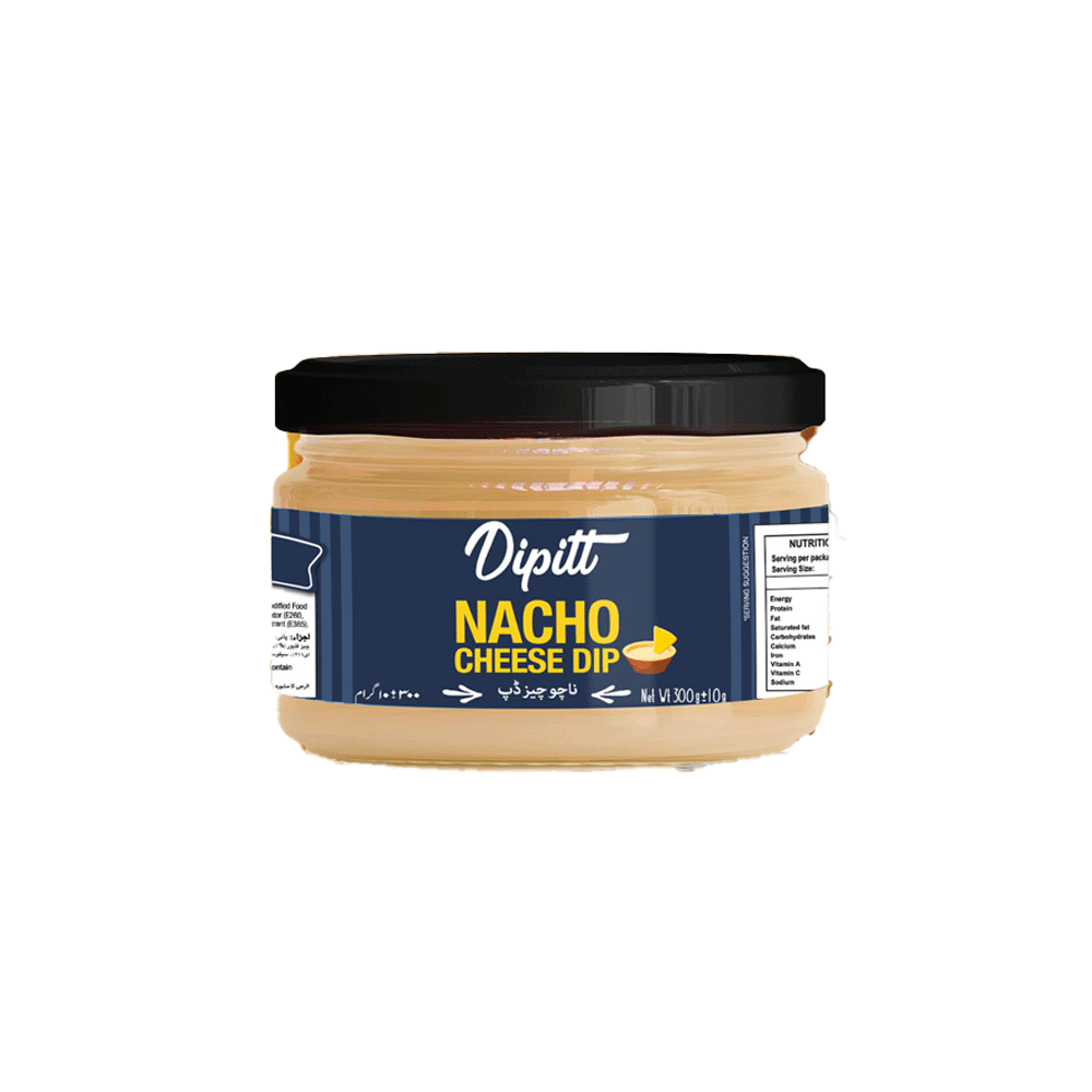 Dipitt Nacho Cheese Dip Sauce 300g - Snapcart.pk