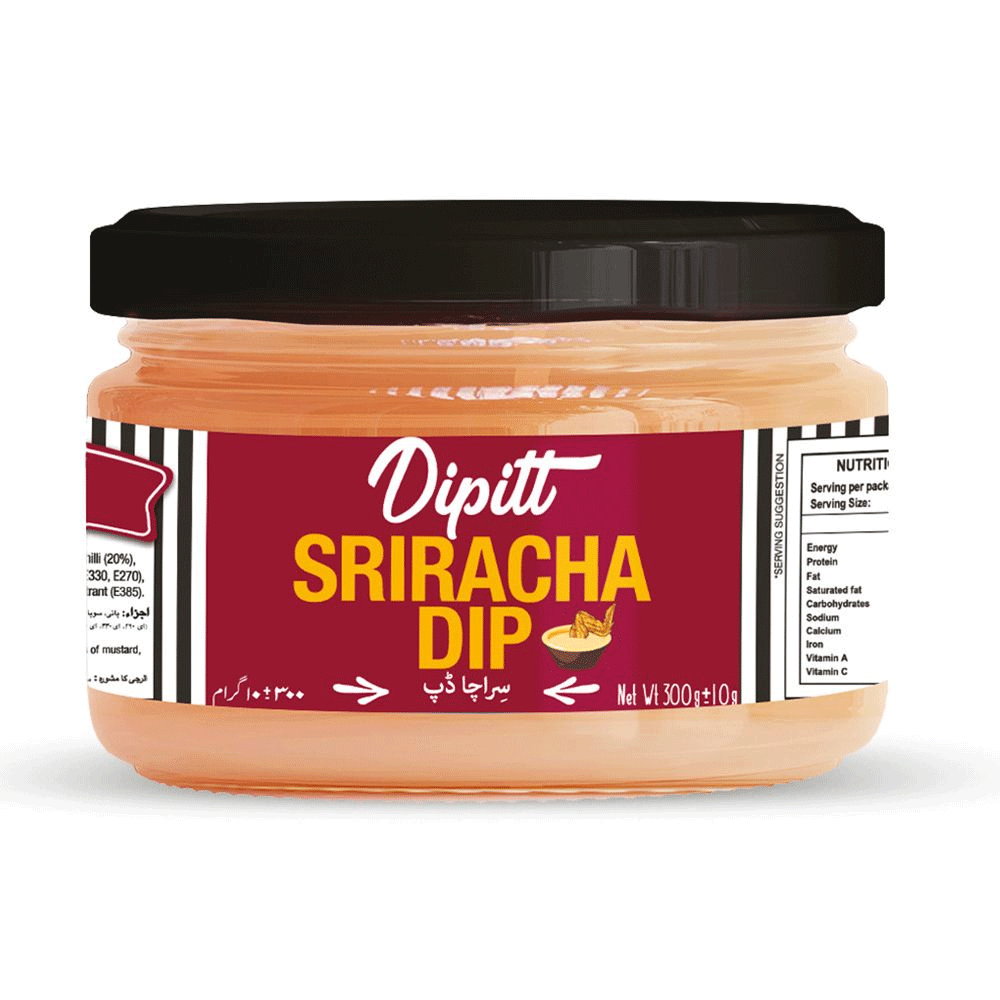 Dipitt Sriracha Dip Sauce 300g - Snapcart.pk