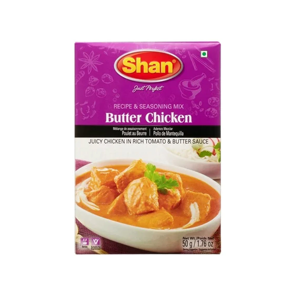 Shan Butter Chicken Mix 50g - Snapcart.pk