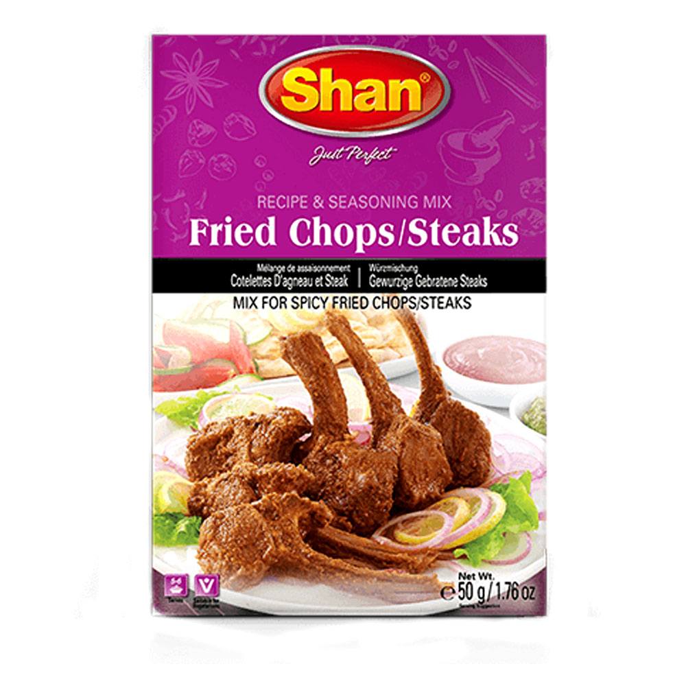 Shan Fried Chops Stecks Masala 50g - Snapcart.pk