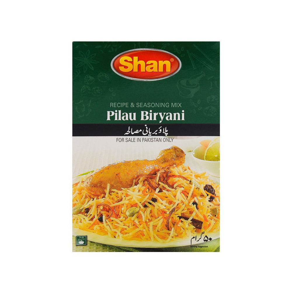 Shan Pilau Biryani Mix 50g - Snapcart.pk