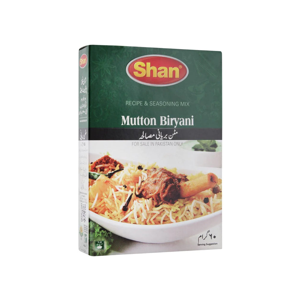 Shan Mutton Biryani 60g - Snapcart.pk
