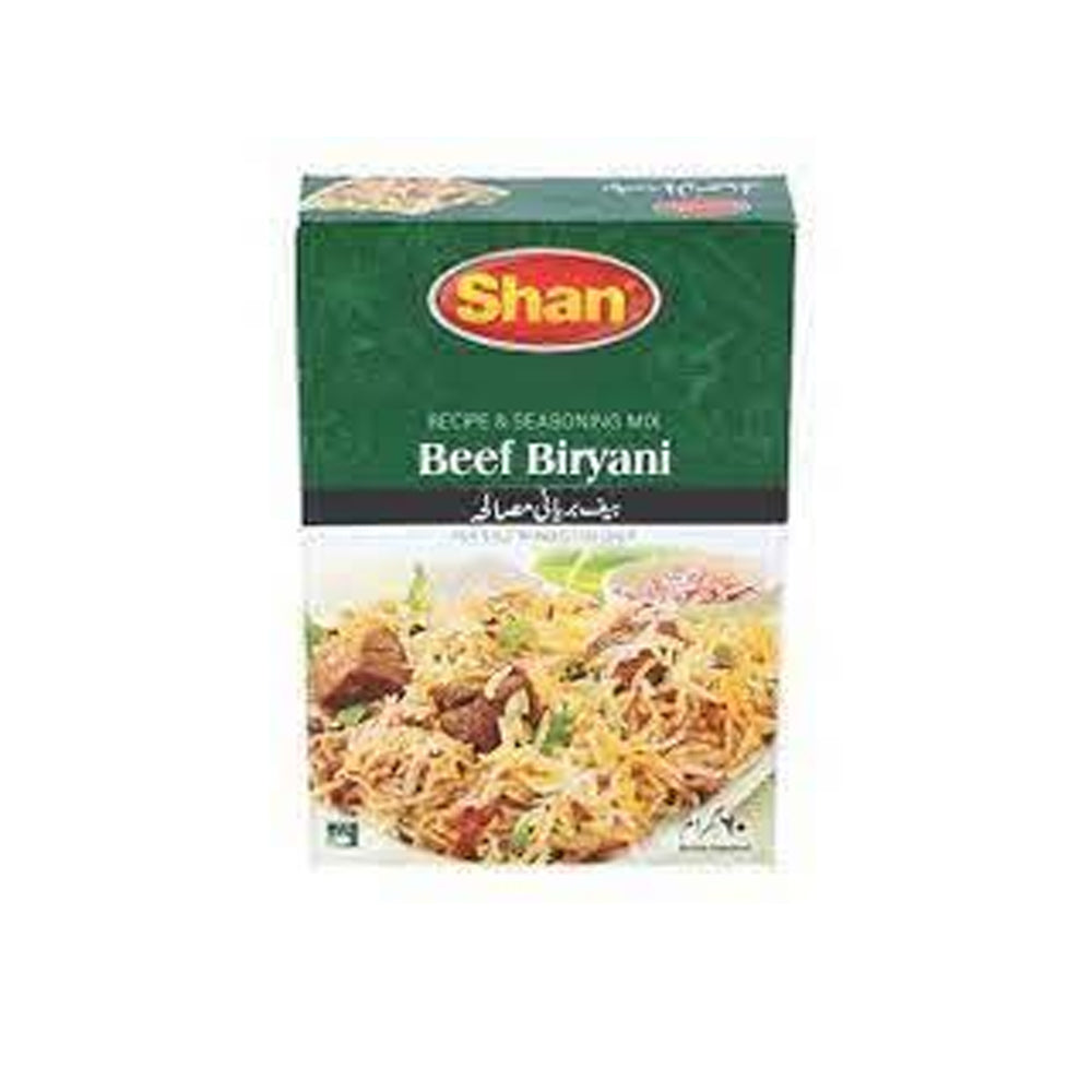 Shan Beef Biryani Masala 60g - Snapcart.pk