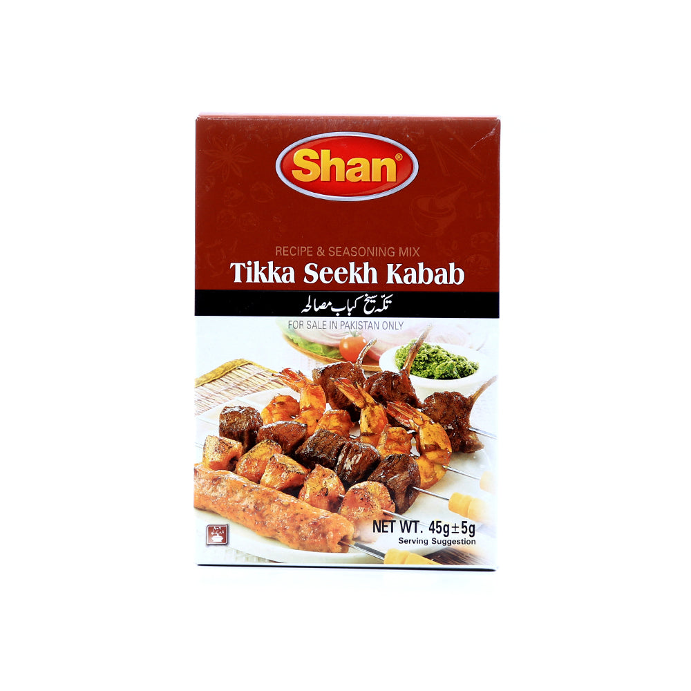 Shan Tikka Seekh Kabab 50g - Snapcart.pk