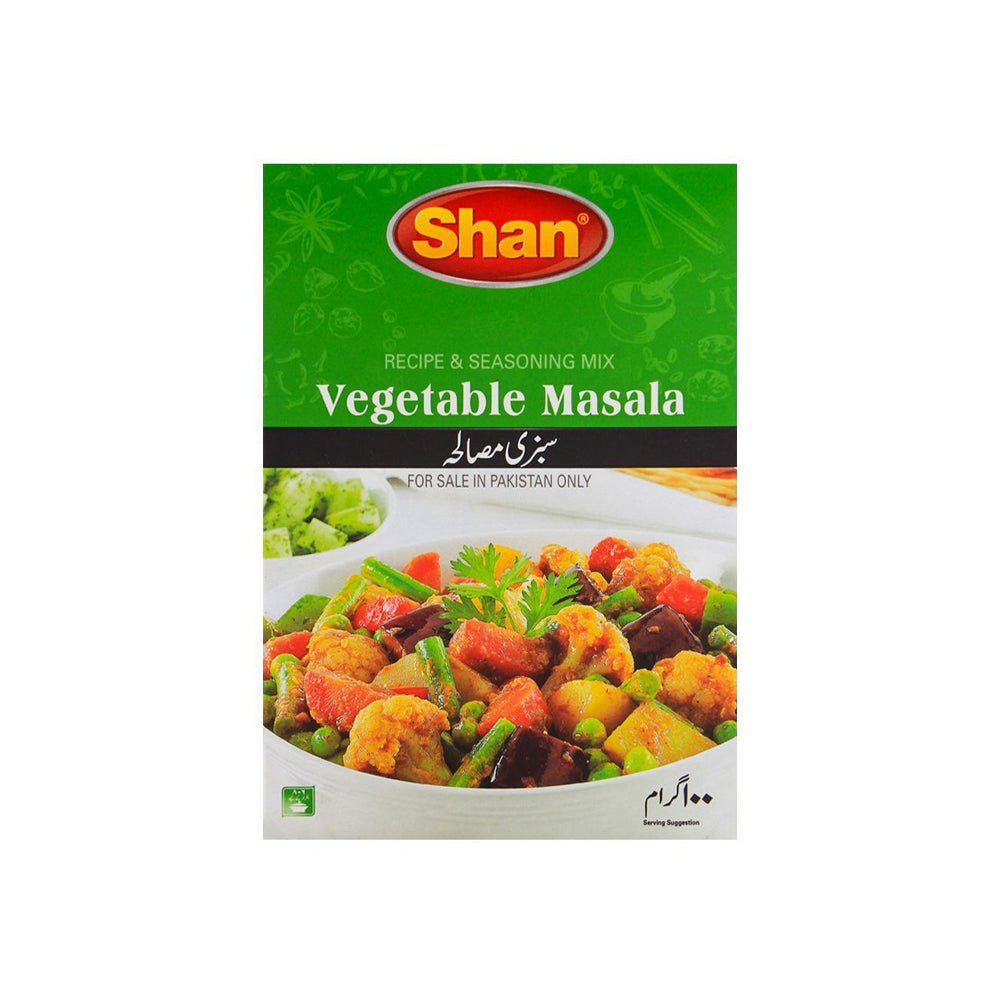 Shan Vegetable Masala 100g Dp - Snapcart.pk