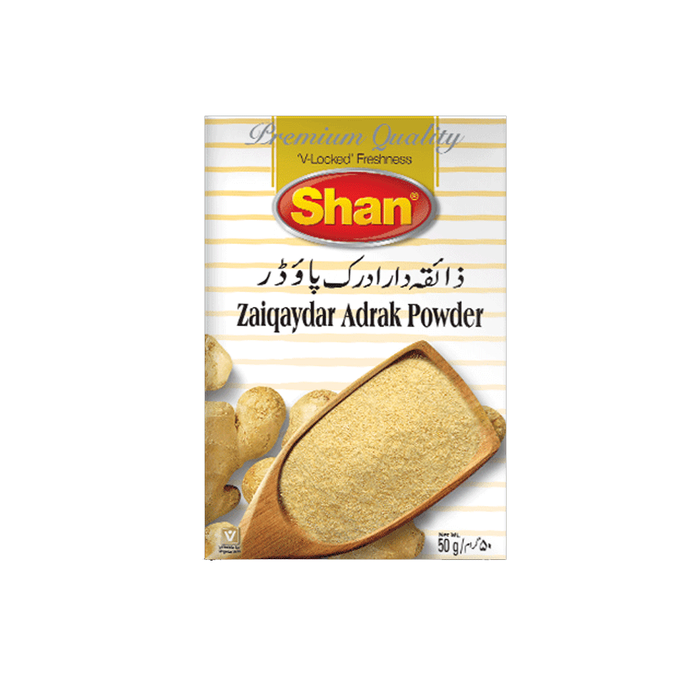 Shan Zaiqedar Adrak Powder 50g - Snapcart.pk