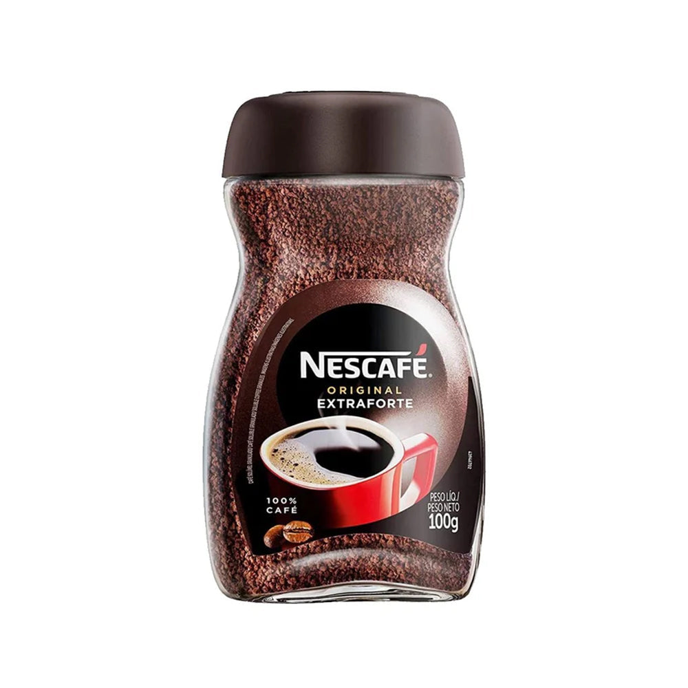 Nestle Nescafe Original Coffee Extra Forte (extra Strong) 100g 100% Cafe Brazil - Snapcart.pk