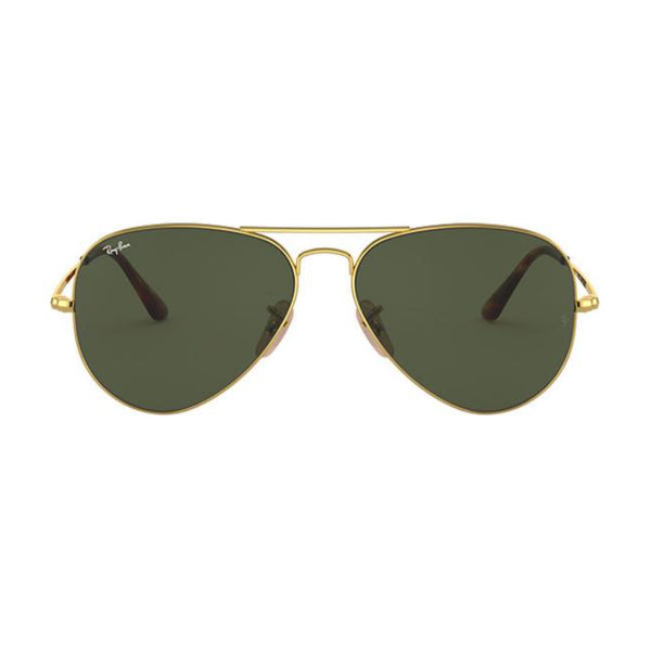 Ray-Ban RB3689 Gold Green Classic Aviator Sunglasses – RB3689 9147/31 (58-14-140)