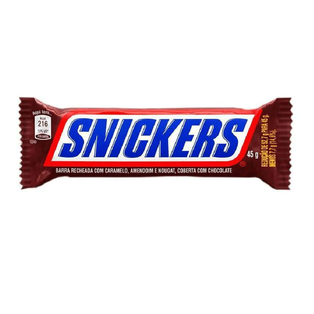 Snickers Chocolate Bar 45g - Snapcart.pk