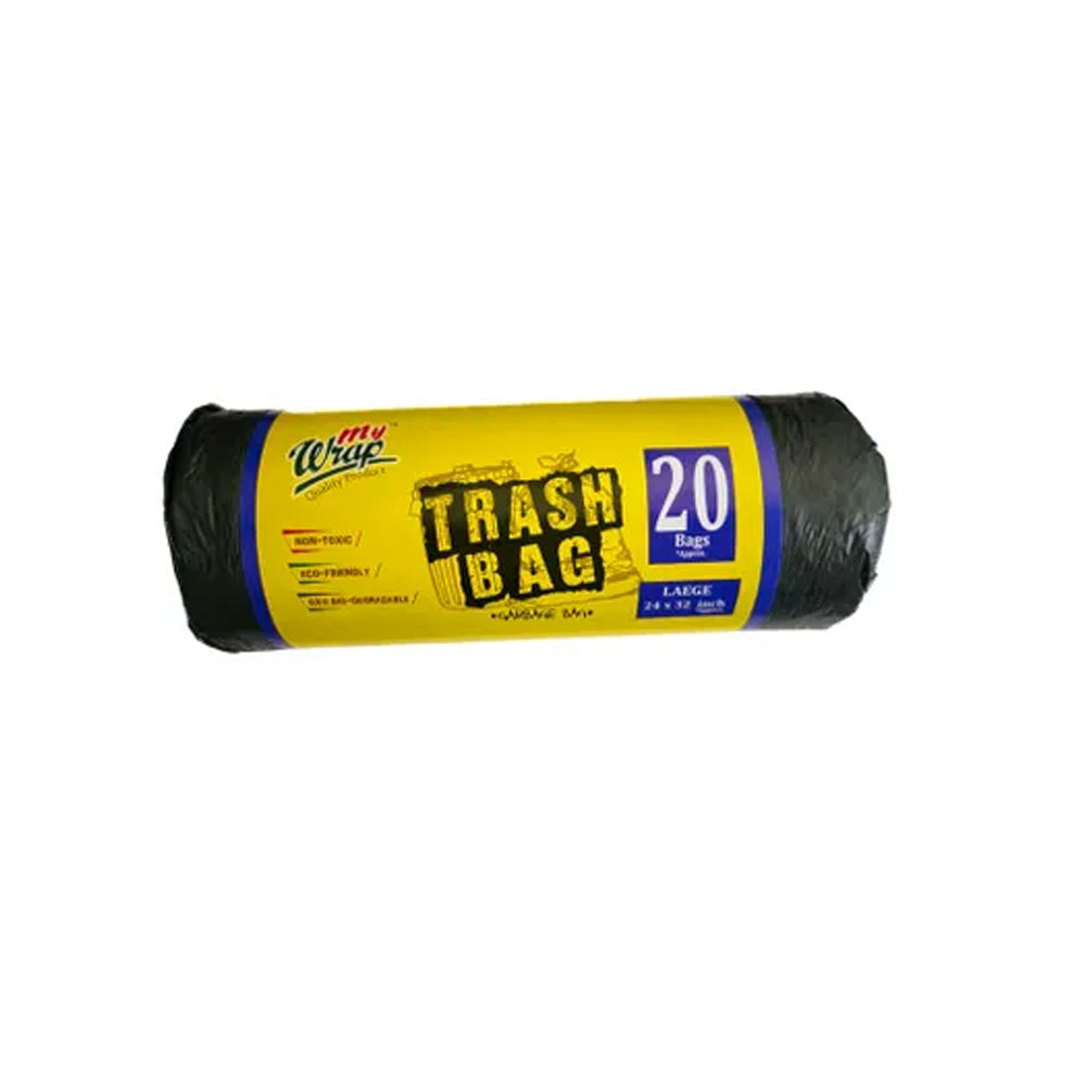 My Wrap Trash Bag Large 24x32 20s - Snapcart.pk