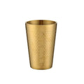 Hammered Cup Gold 450ml Gst1060