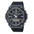 Casio Black Silicone Strap Black Dial Quartz Watch for Gents - CASIO AQ-S820W-1AVDF