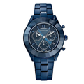 Swarovski Blue Stainless Steel Blue Dial Chronograph Quartz Watch for Gents - Swarovski 5610475