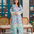 Huma Gul Unstitched 3 Piece Emb Lawn Collection'2025-Jade Serenity HG-107