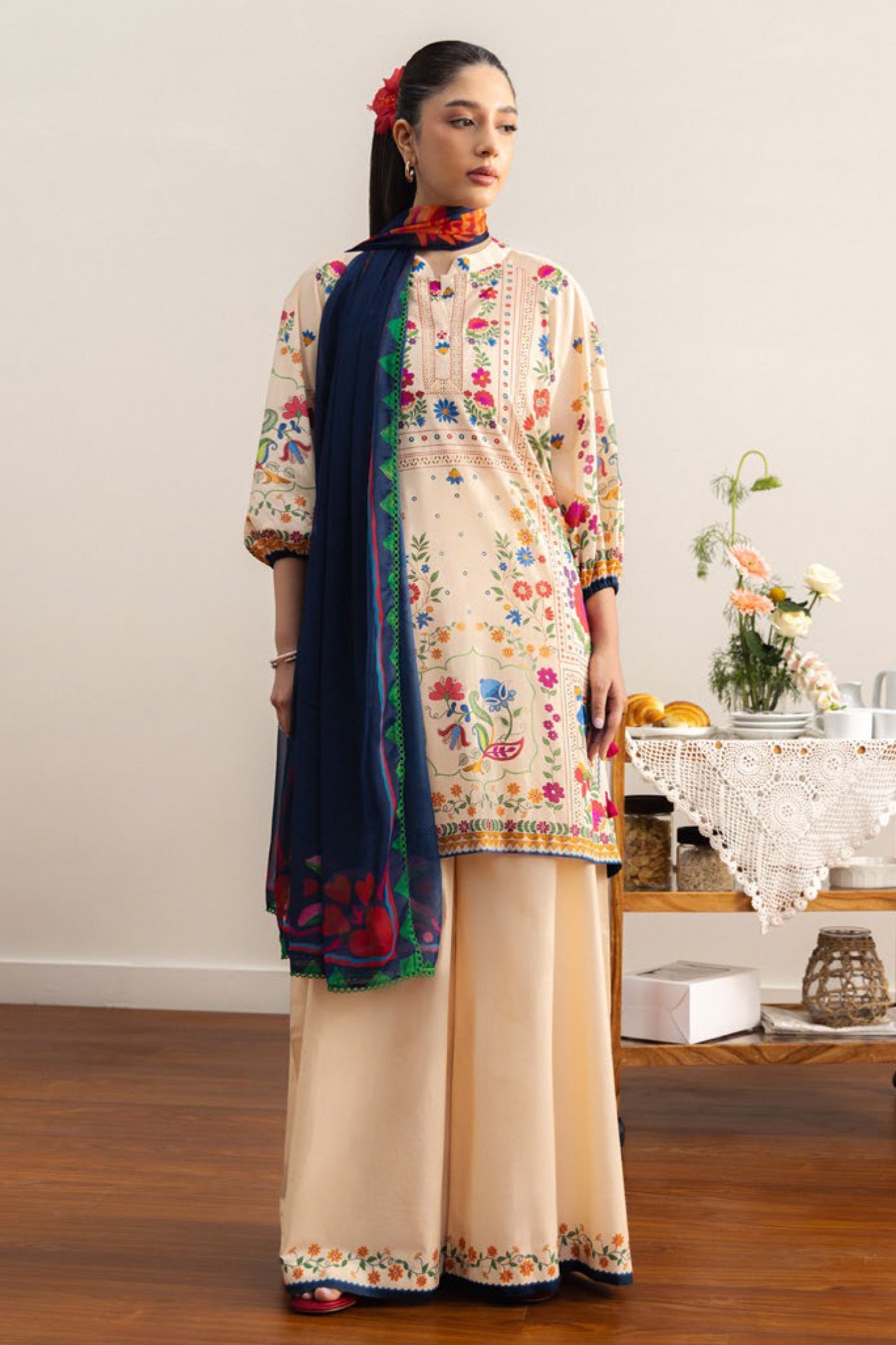 Coco By Zara Shahjahan Unstitched 3 Piece Prints Drop Two Suit-7A-TAKARA