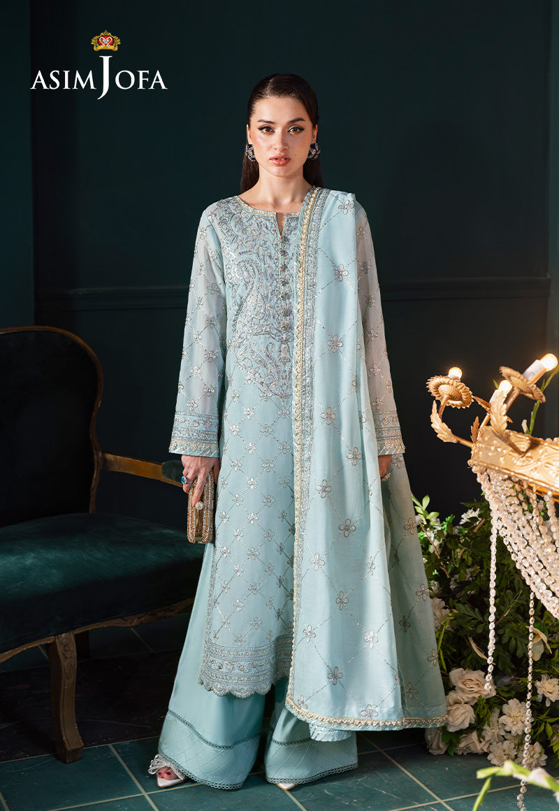 Lumiera By Asim Jofa Unstitched 3 Piece Festive Collection'2025-AJLFC-01