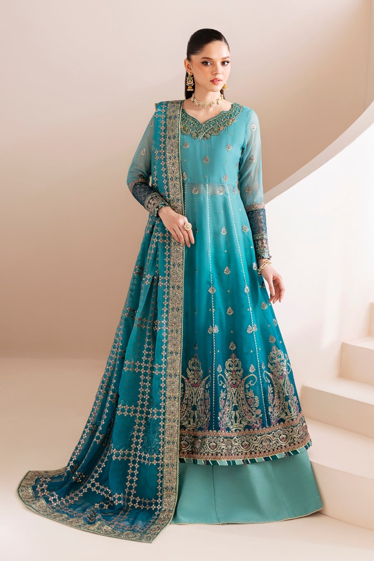 Xenia Unstitched 3 Piece Formals Suit-02-Havena