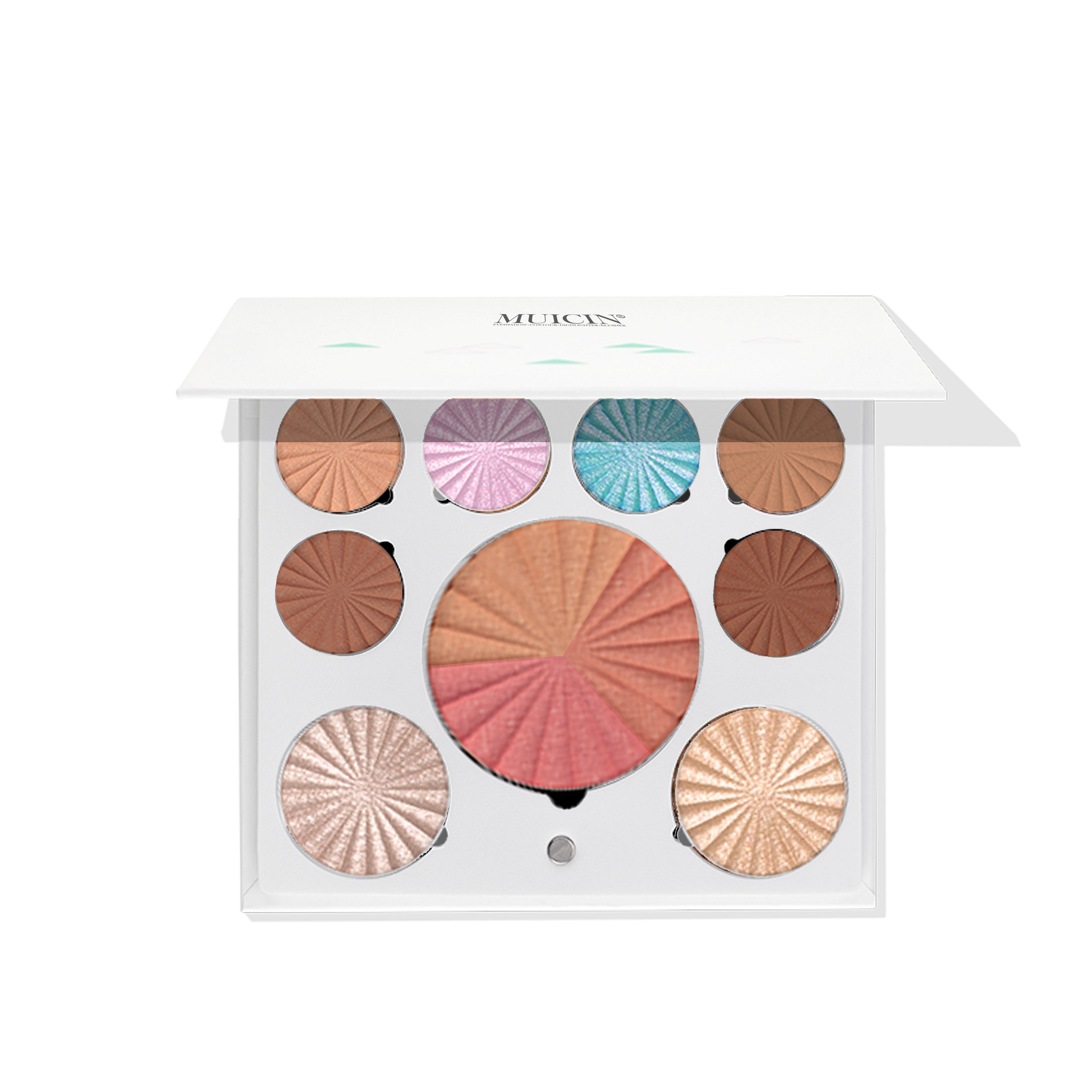 MUICIN - White Blusher & Eyeshadow Palette