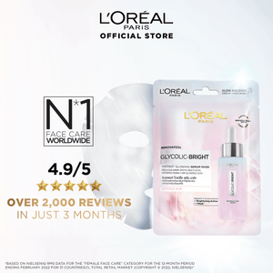 L'Oreal Paris Glycolic Bright Instant Glowing Serum Mask - My Store
