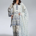 The Affordables By Mariam Malik Unstitched 3 Piece Digital Printed Lawn Collection'2025-Pearl Muse