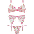 Garter Set - Blossom Muse - Pink