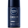 Nivea - Deodorant Roll On Men Deep Dark Wood - 25Ml