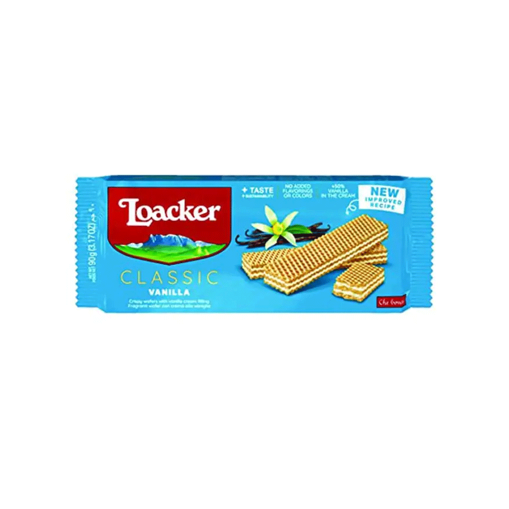 Loacker Classic Vanilla 45g - Snapcart.pk