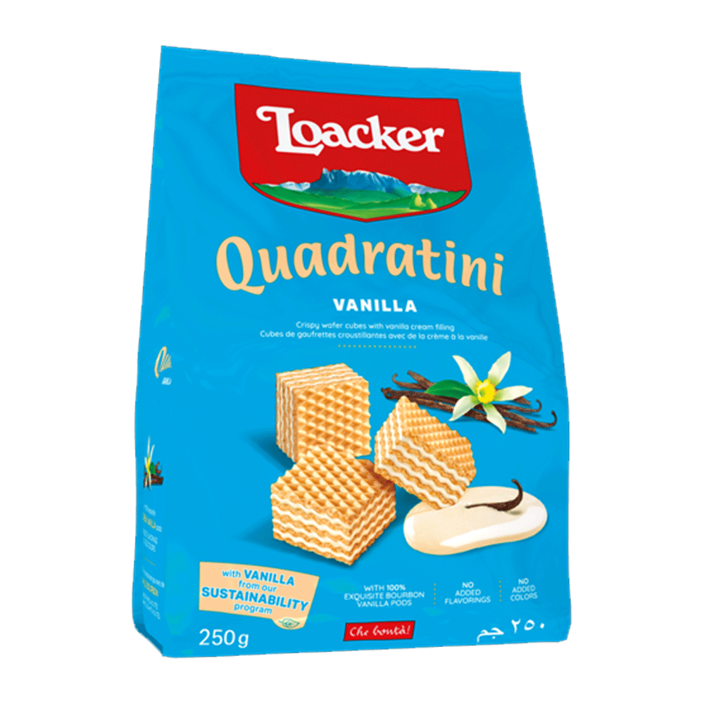 Loacker Quadratini Vanilla 250g