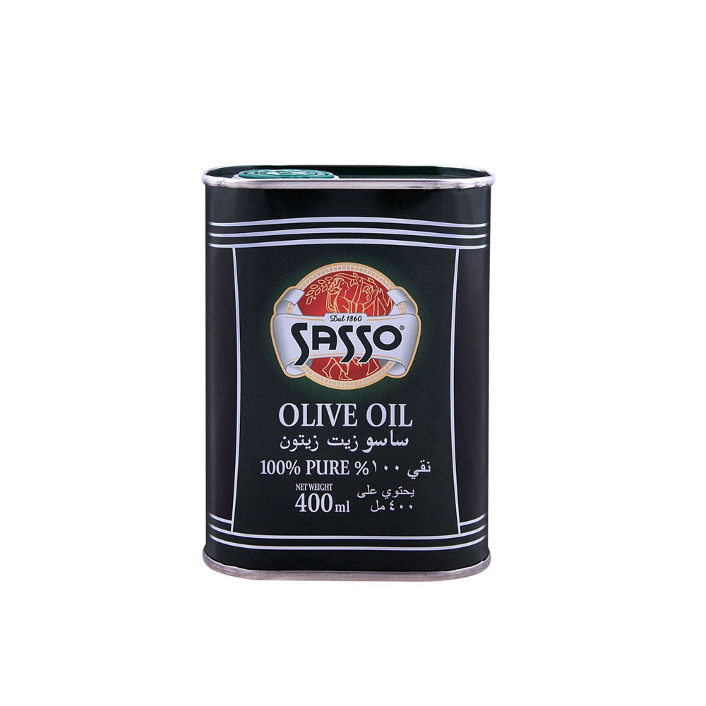 Sasso Olive Oil Tin 400ml - Snapcart.pk