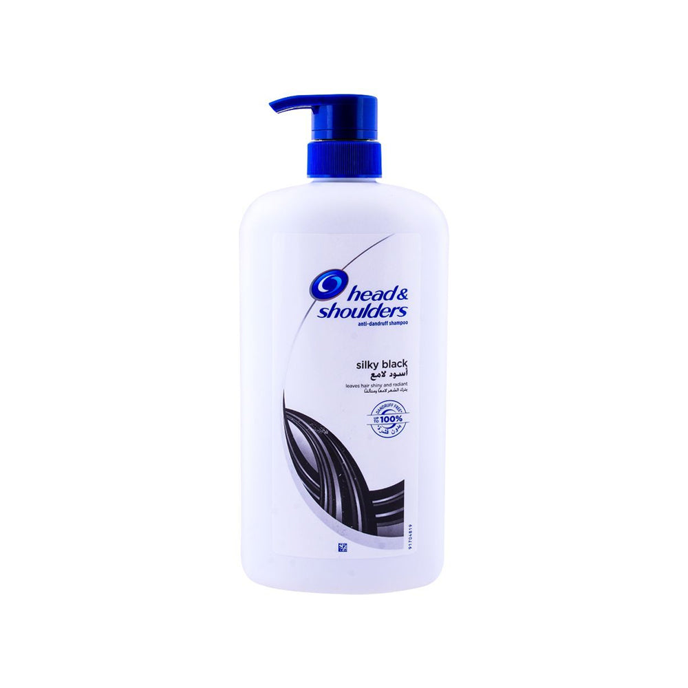 Head & Shoulders Silky Black Shampoo 1000ml - Snapcart.pk