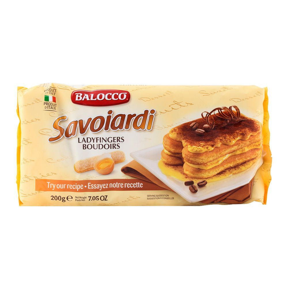Savoiardi Balocco Ladyfinger Biscuits 200g - Snapcart.pk