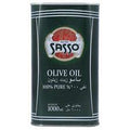 Sasso Olive Oil Tin 1ltr - Snapcart.pk