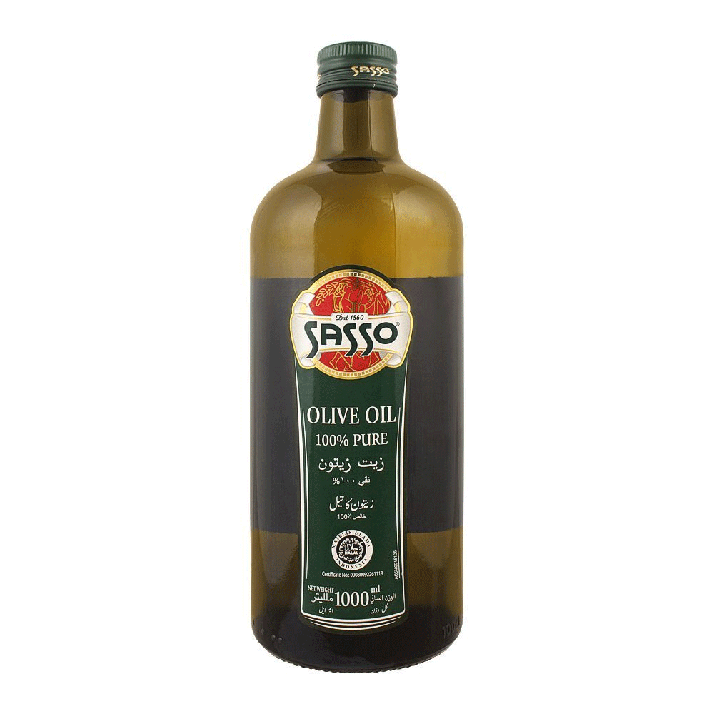 Sasso Olive Oil Bottle 1ltr