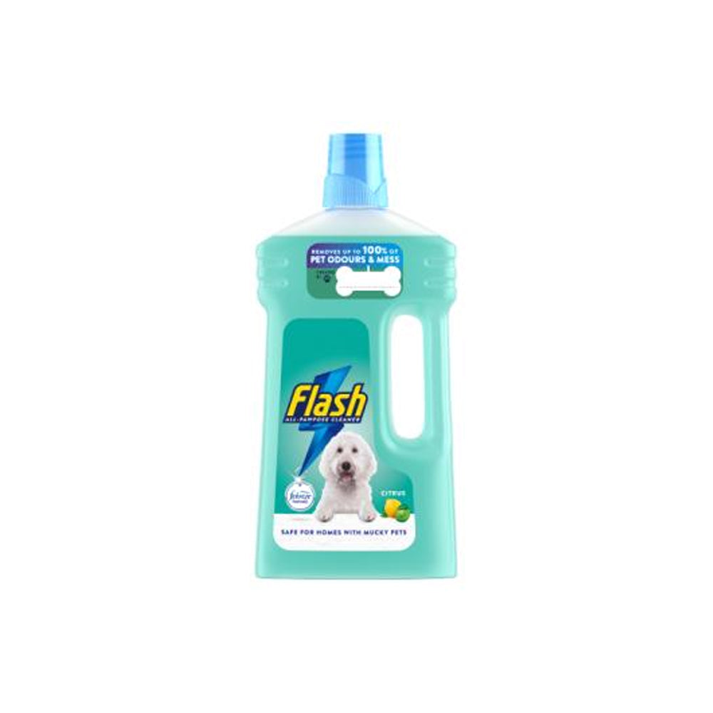 Flash All-pawpose Cleaner Pets Odours Citrus 1ltr