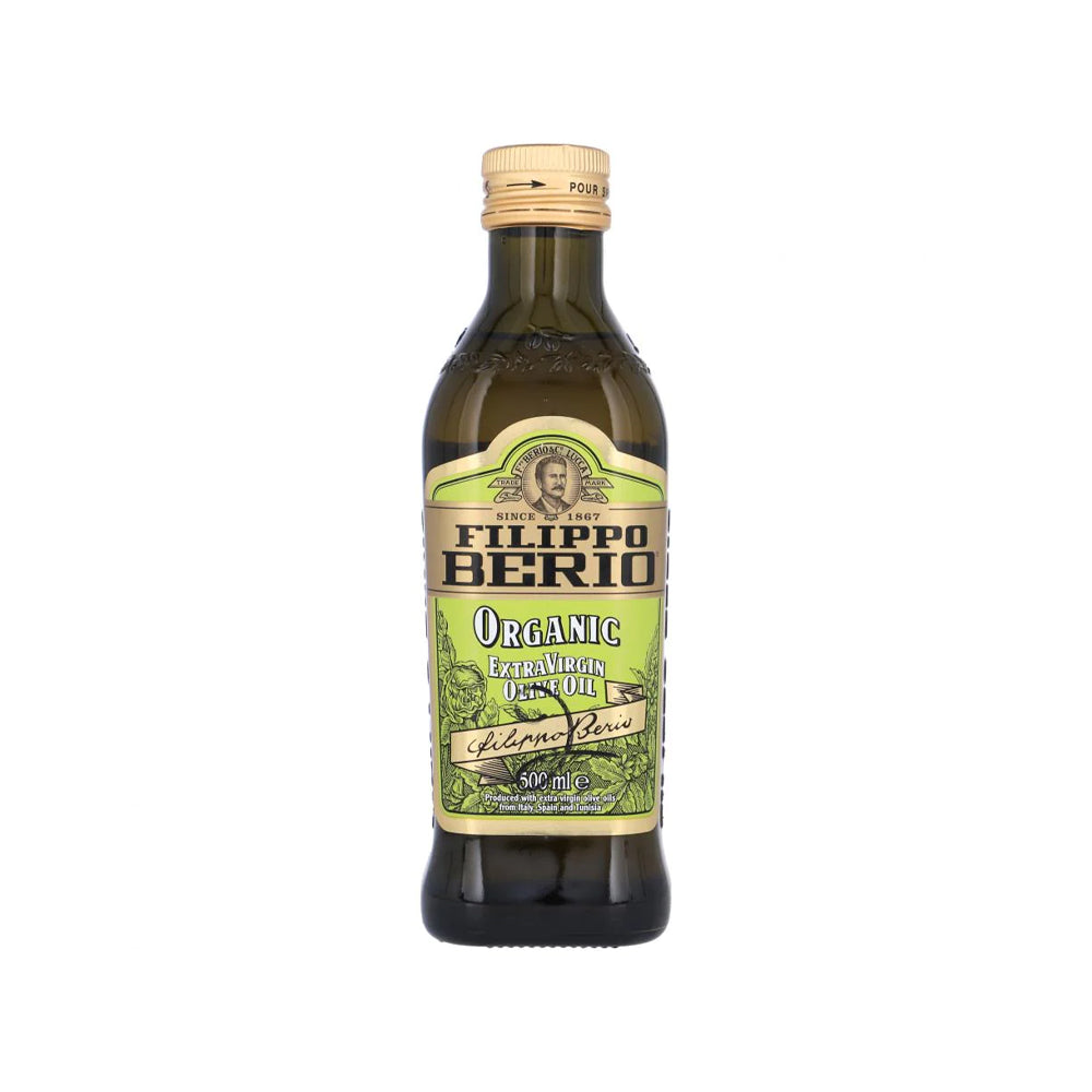 Filippo Berio Organic Extra Virgin Olive Oil 500ml - Snapcart.pk