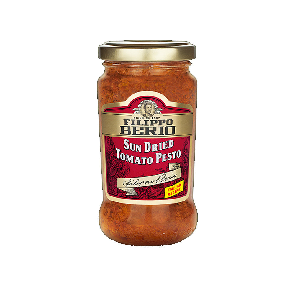 Filippo Berio Sun Dried Tomato Pesto 190g - Snapcart.pk