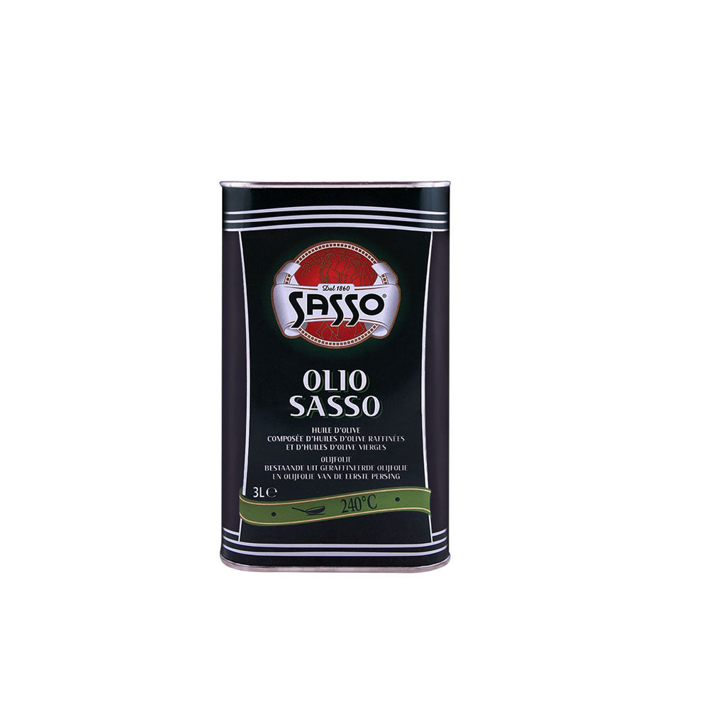 Sasso Olive Oil Tin 3liter - Snapcart.pk