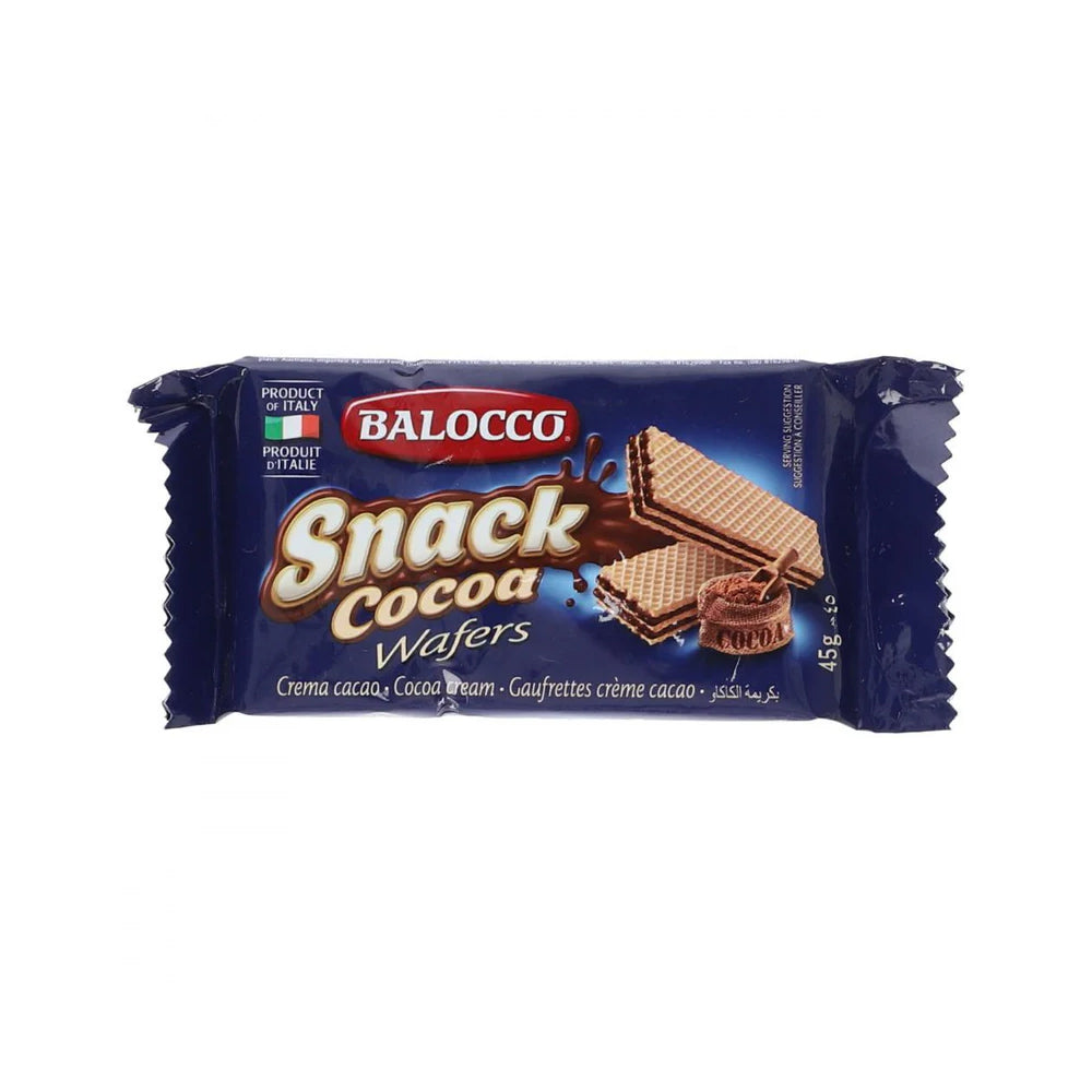 Balocco Snack Wafers Cocoa 45g - Snapcart.pk