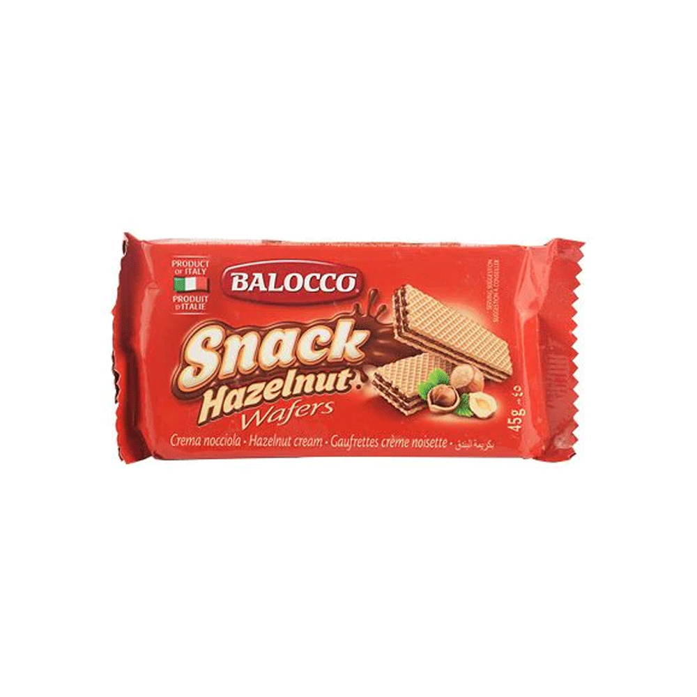 Balocco Snack Hazelnut Wafers 45g - Snapcart.pk
