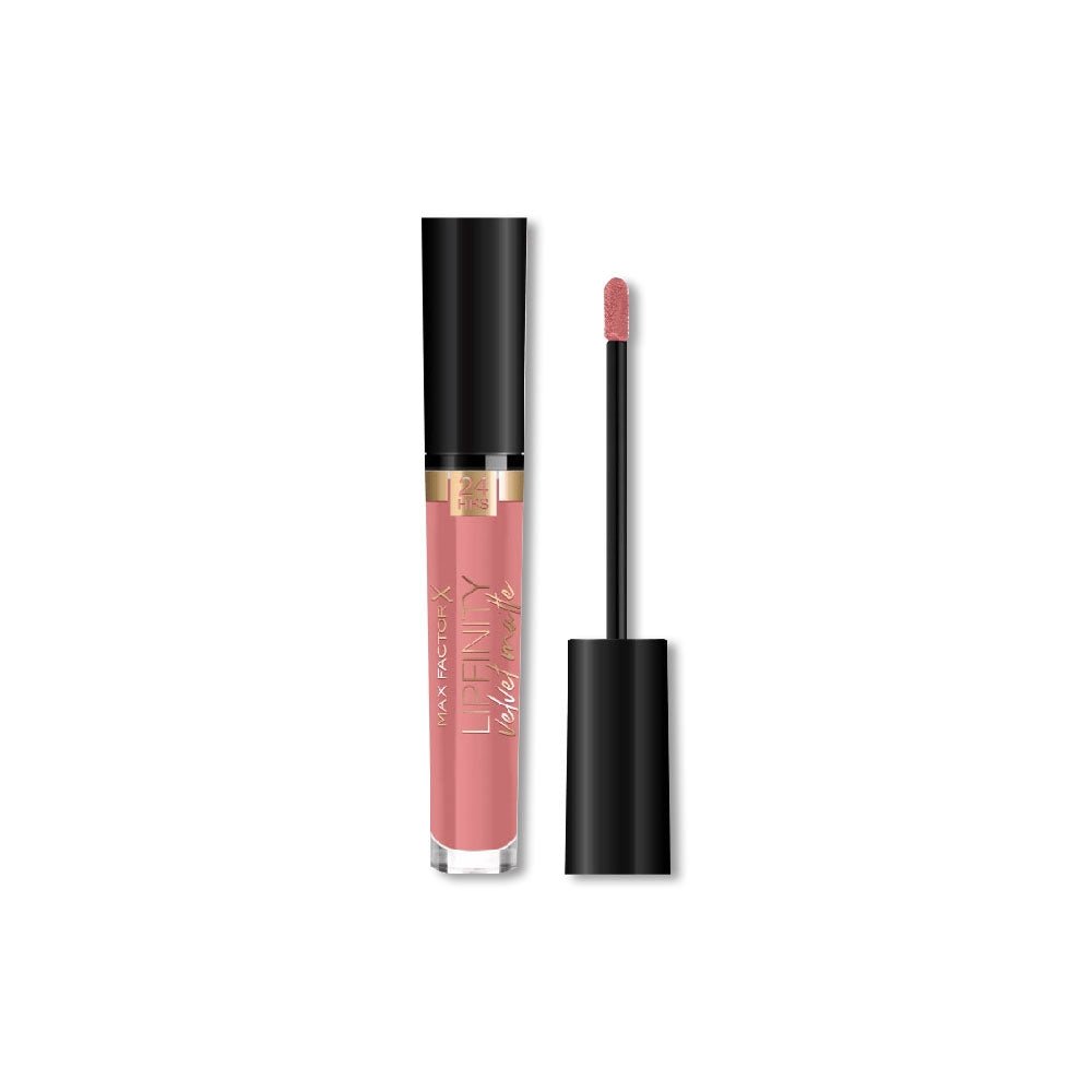 Max Factor Lipfinity Velvet Matte Liquid Lip 045 Posh Pink 4ml